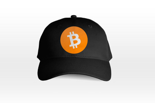 black cap Bitcoin